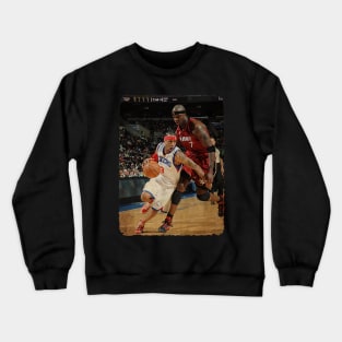 Allen Iverson vs Jermaine O'Neal Crewneck Sweatshirt